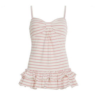 ruffled spaghetti top