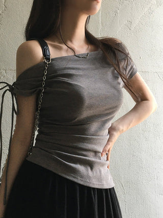 lace peplum top