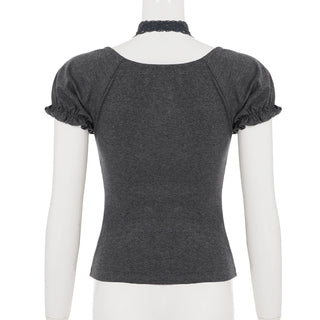 pleated scarf top