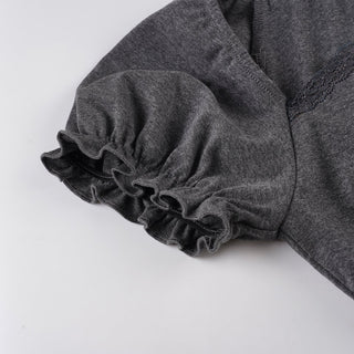 pleated scarf top