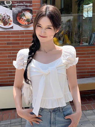 lace square collar