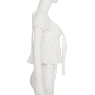 lace square collar