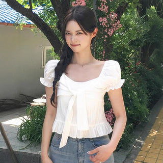 lace square collar