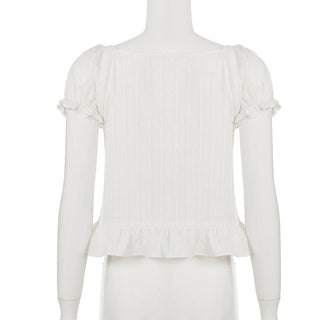 lace square collar