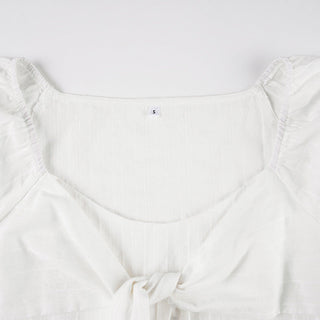 lace square collar