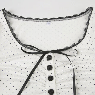 polka dot bow
