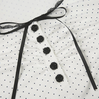 polka dot bow