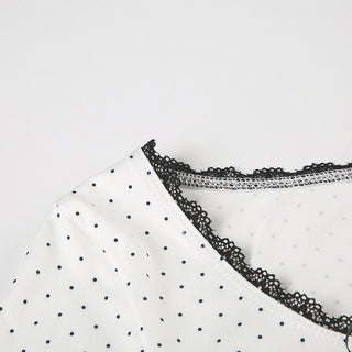 polka dot bow
