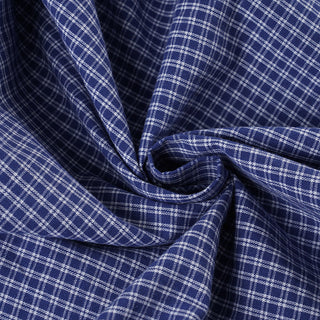 plaid lapel Top