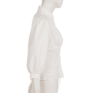 jacquard lantern sleeve