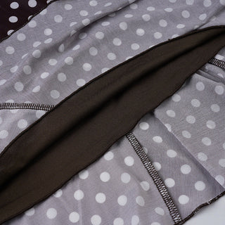 polka fishtail skirt