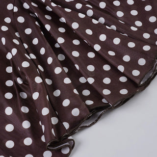 polka fishtail skirt