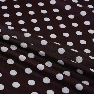 polka fishtail skirt