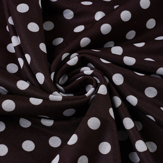 polka fishtail skirt