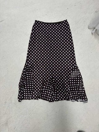 polka fishtail skirt