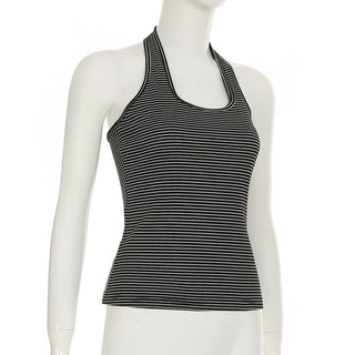 striped halter Top