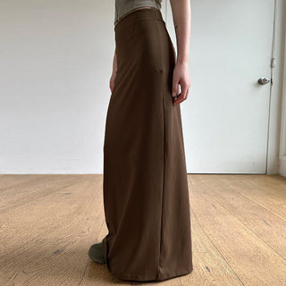 split knit skirt