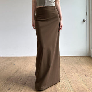 split knit skirt