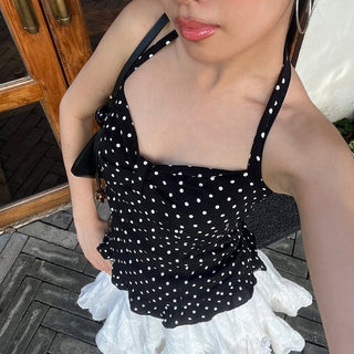 polka dot Top