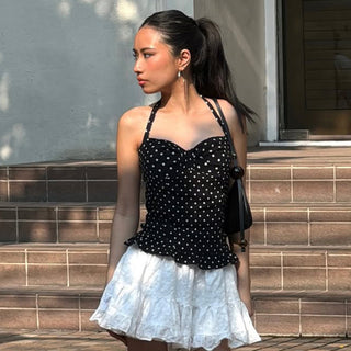 polka dot Top