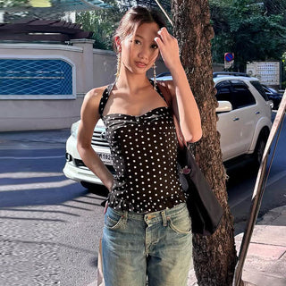 polka dot Top