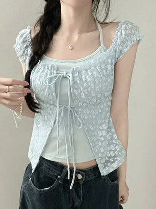 daisy puff top