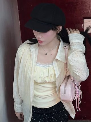 fake lace Top