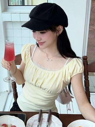 fake lace Top