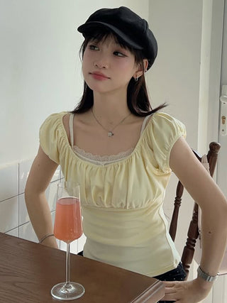 fake lace Top