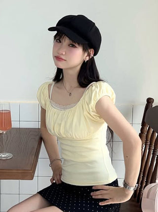 fake lace Top