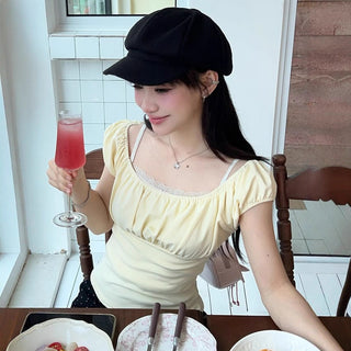 fake lace Top