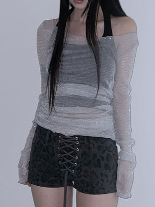 see-through long sleeve