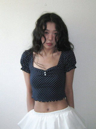 polka dot midriff
