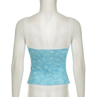 lace bow blouse