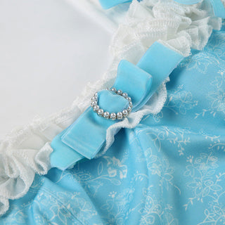 lace bow blouse