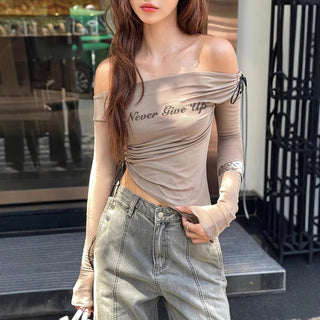 mesh letter top