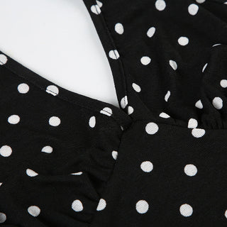 polka dot halter