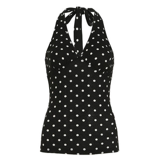 polka dot halter