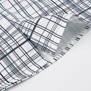 loose plaid Top