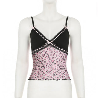 leopard camisole top