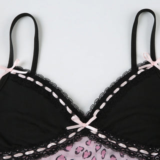leopard camisole top