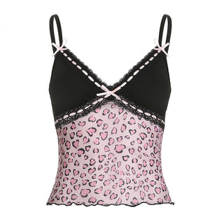 leopard camisole top