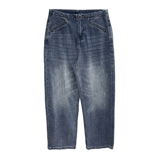 diagonal pocket jeans