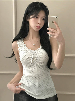 polka dot Top