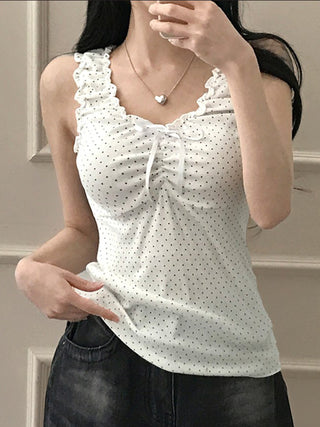 polka dot Top