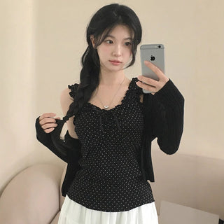 polka dot Top