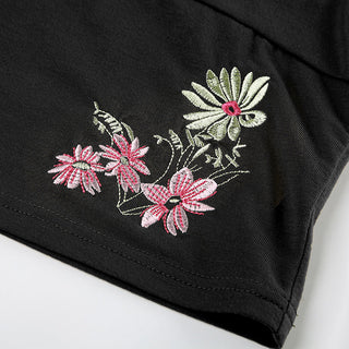floral V-neck Top