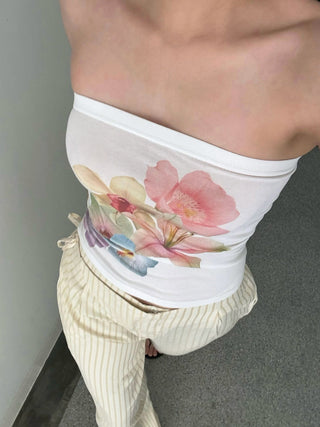 romantic tube top