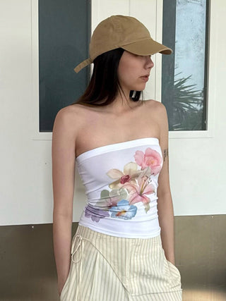 romantic tube top