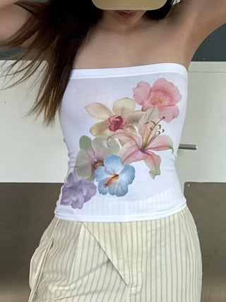 romantic tube top